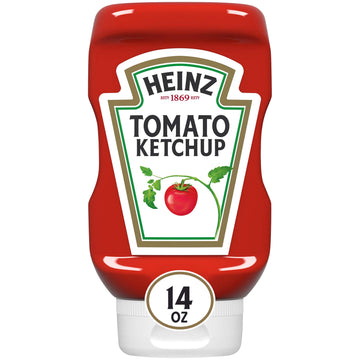 Heinz Tomato Ketchup (14oz Bottles, Pack of 8)