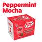 Honey Dew Donuts Peppermint Mocha Coffee Pods, Compatible with Keurig, 12 Count