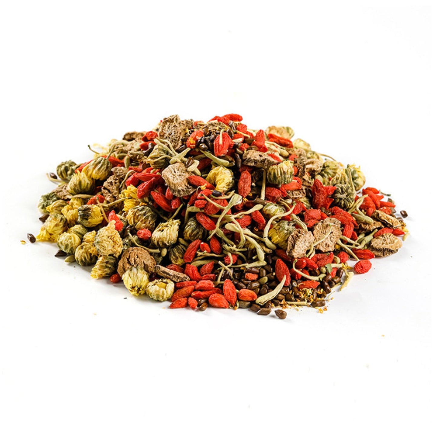 Liver Detoxherbal Tea, Chrysanthemum Cassia Seed Goji Berrytea, Kidneys & Liver Health Teawith Wolfberry, Cassia Seed, Milk This
