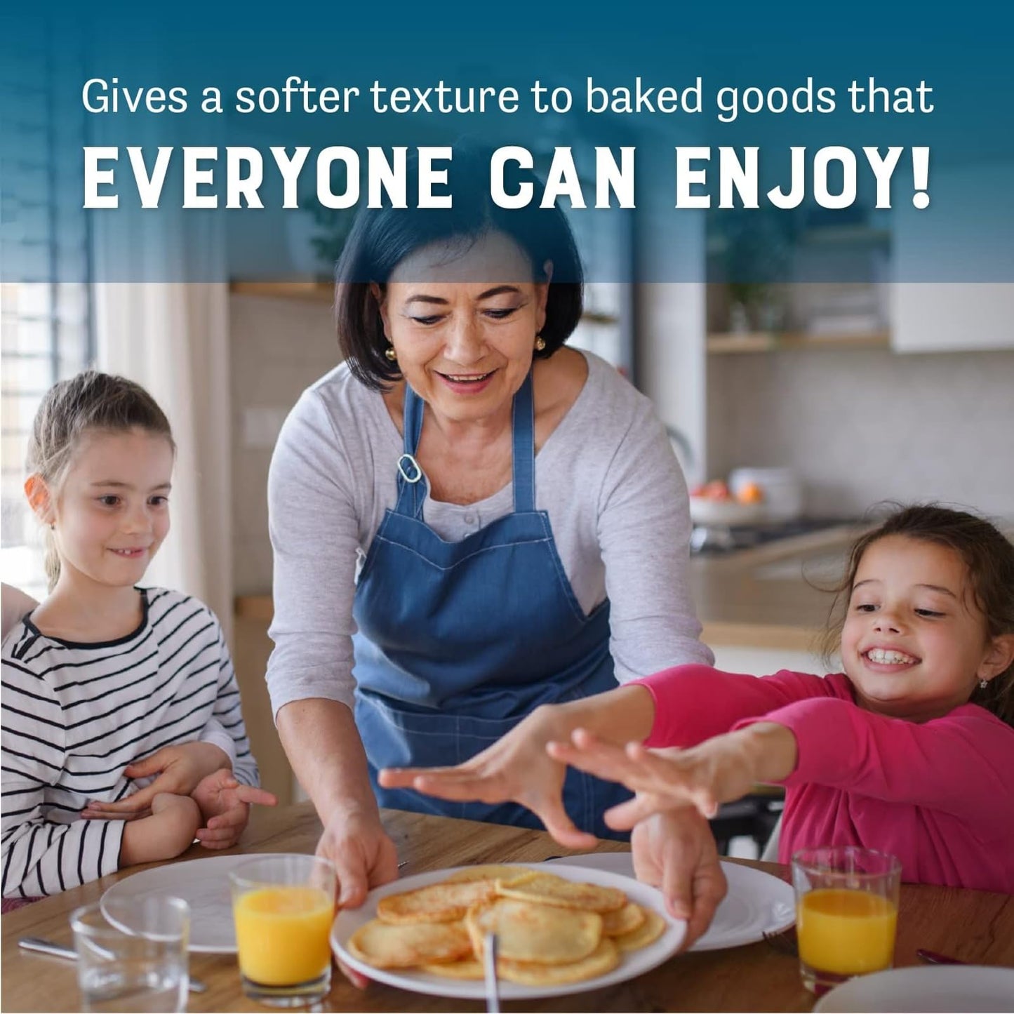 Judee's Buttermilk Powder - Gluten-Free Baking Mix - 11.25 oz - Perfect for Pancakes, Fried Chicken, and Cornbread