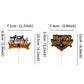 Ercadio 24 Pack Halloween Cupcake Toppers Glitter Halloween Cupcake Picks With Bat Pumpkin Ghost Cupcake Decors For Halloween Th
