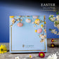 Laumiere Gourmet Fruits - Spring Collection - Square (16 Pcs.) - Easter - Dried Fruits And Nuts Basket - Box - Hamper - Healthy