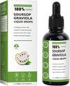 JTEVEweu Naturesours 100% Pure Organic Soursop Extract, 100% Pure Organic Soursop Extract, Naturesours Soursop Liquid Drops Herb