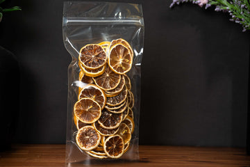 LAVA Premium Dried Lemon Slices, 100% Natural Dehydrated, 3oz/85g, Perfect for Cocktails and Cake Decoration