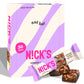 NICK S Almond Chocolate Snack Bar  Keto Nut Snack for Sports  Hiking  Gaming  Outdoor Activities  1G sugar  3G net carbs  healthy snack  (pack of 30)