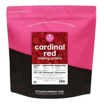 Sweet Shoppe Cardinal Red Melting Wafers, 5 pounds