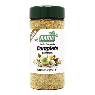 Badia Complete Seasoning, All-Purpose Spice Blend For Cooking, Grilling & Marinades Perfect Flavor Enhancer, 6 Oz (Pack Of 1)