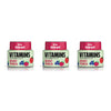 Ninja Thirsti Flavored Water Drops, Vitamins With Vitamins B3, B6, B12, Berry Punch, 3 Pack, Zero Calories, Zero Sugar, 2.07 Fl