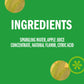 IZZE Sparkling Water Juice Beverage Blend, Apple, No Sugar Added, 8.4 FL OZ, 24 Cans
