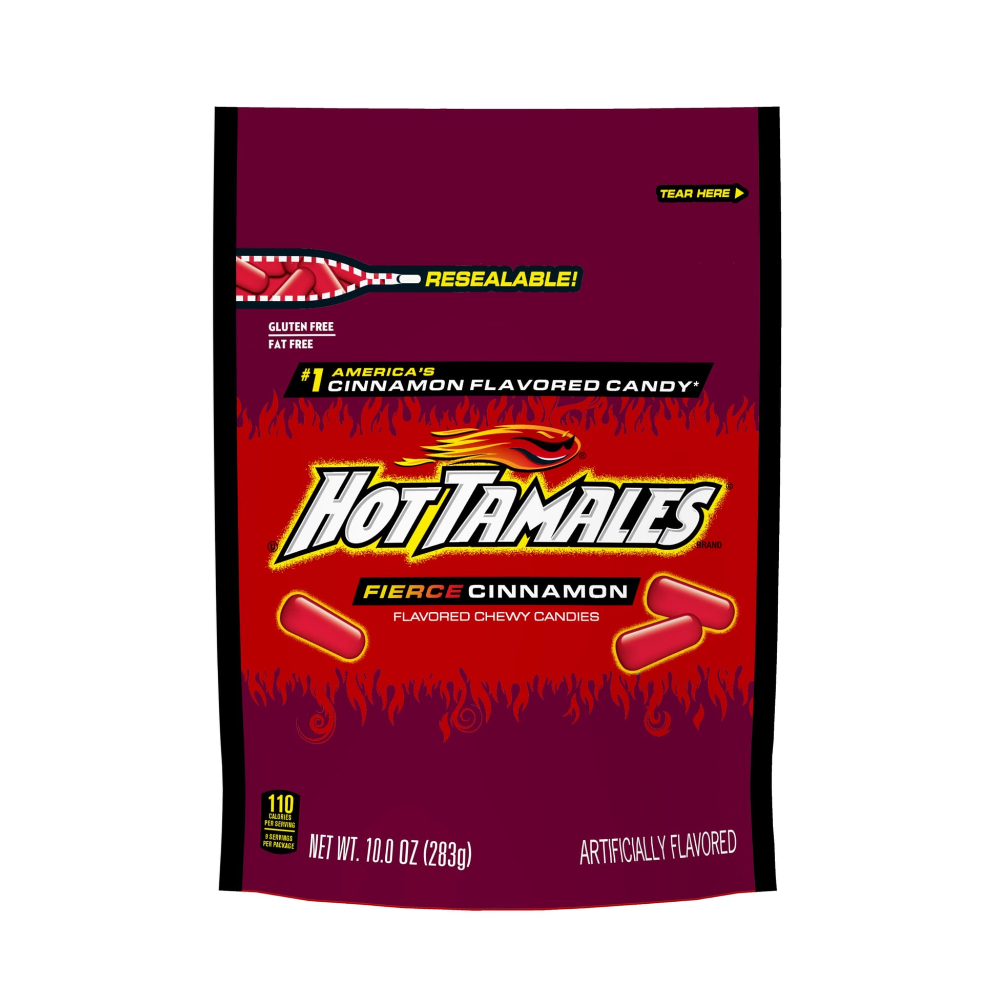 Hot Tamales Fierce Cinnamon, 10 Oz