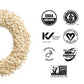 One Degree Organic Foods Sprouted Rolled Oats, USDA Organic, Non-GMO Gluten Free Oatmeal, 24 oz., 8 Pack