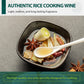 Soeos Shaoxing Cooking Wine, Chinese Rice Wine, 51.24 Fl Oz (1500ml), Ideal for Cooking