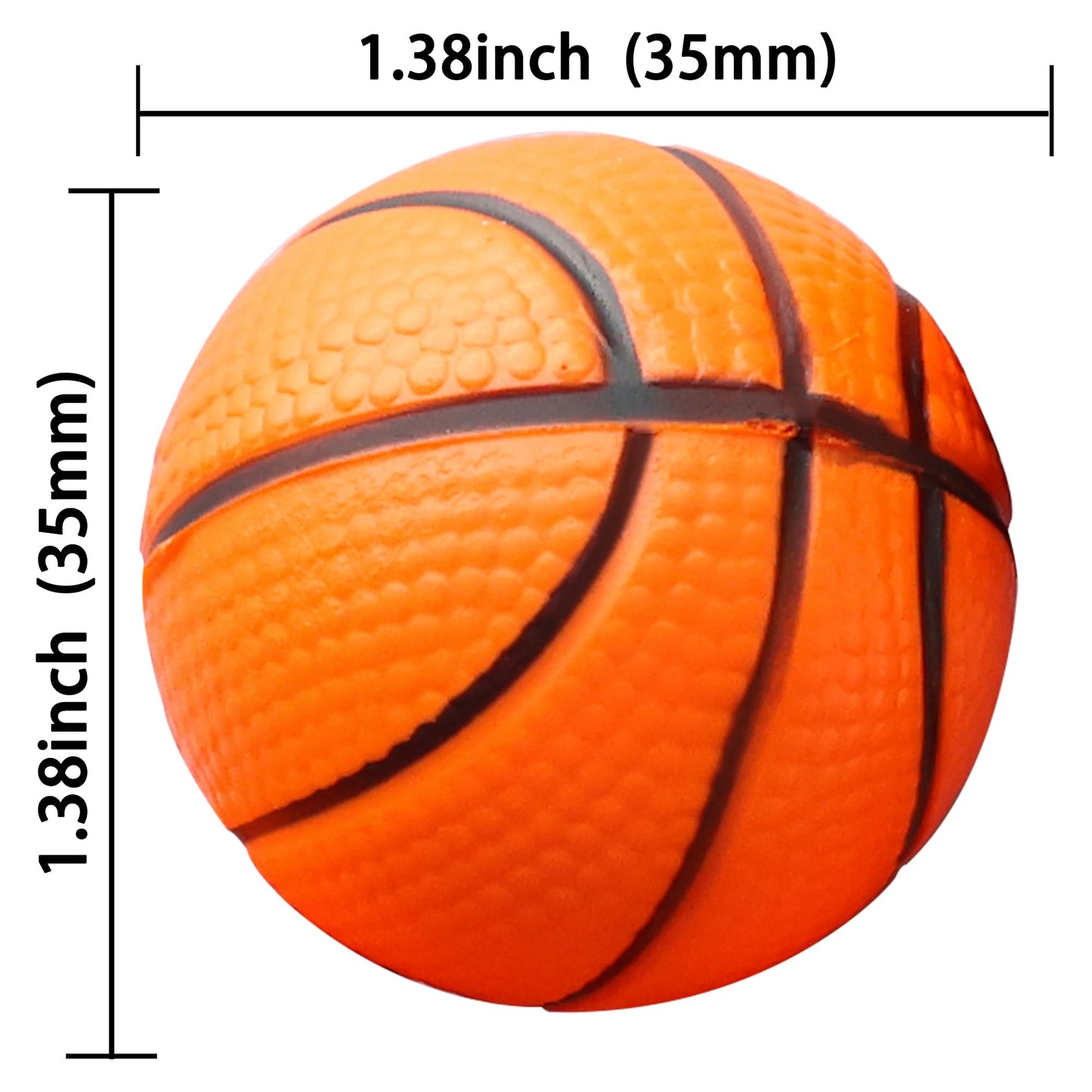 Ephlyn 10 Pack 3D Basketball Cupcake Toppers Basketball Cake Toppers Decorations For Sports Theme Baby Shower Birthday Party Cak
