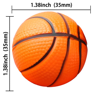 Ephlyn 10 Pack 3D Basketball Cupcake Toppers Basketball Cake Toppers Decorations For Sports Theme Baby Shower Birthday Party Cak