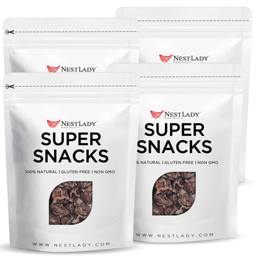 NESTLADY Sweet And Sour Dried Plum 60g (4 Packs, 240g in Total)- 100% Natural, Sweet and Sour, Healthy Snacks, Resealable Bag, P