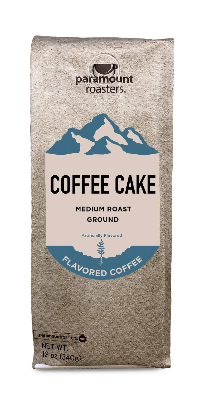 Paramount Roasters, Coffee Cake Flavored Ground Coffee, 12oz medium roast (Paramount Coffee Company)