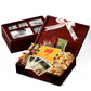 Photo Gift Box With Lid, Valentines Day Gifts Gourmet Food - Teas, Cocoas, Cookies, Snacks & Sweets Care Package For Women, Men, Holiday, Families, Memory Box For Thinking Of You, Get Well, Anniversary, Thank You