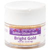 DecoPac Edible Glitter Dust | Bright Gold | Edible Sparkle Powder For Cake Decorating, Cakes, Cupcakes, Cookies, and Donuts - 4g