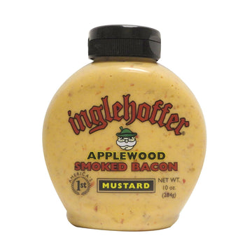 Inglehoffer Mustard, Applewood Bacon Sqz 10.0 Oz (Pack Of 6)
