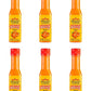 Mexico Lindo Red Habanero Hot Sauce - 5 Fl Oz (Pack of 6) - 78,200 Scoville - Perfect for Mexican Food, Seafood & Pasta