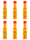 Mexico Lindo Red Habanero Hot Sauce | Real Red Habanero Chili Pepper | 78,200 Scoville Level | Enjoy With Mexican Food, Seafood & Pasta | 5 Fl Oz Bottles (Pack Of 6)
