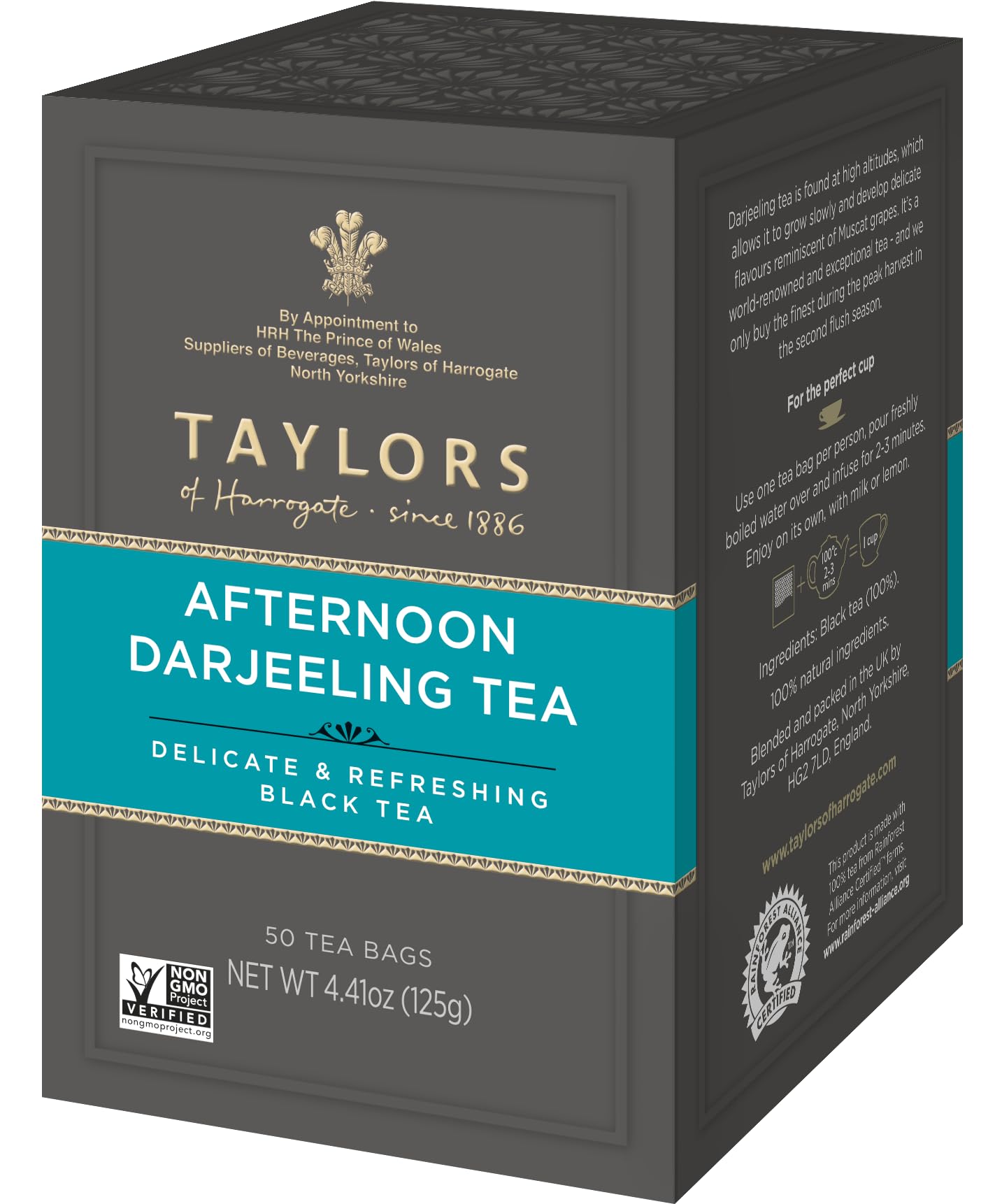 Taylors Of Harrogate Afternoon Darjeeling, 50 Teabags