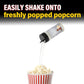 Wabash Valley Farms Salt and Pepper Popcorn Seasoning, Gourmet Movie Night Topping, 4 oz