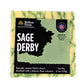 Generic Sage Derby Cheese - 1lb Block