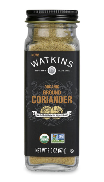 Watkins Organic Ground Coriander, 2 Oz, 1 Count, As Shown