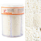Kasvan White Pearl Sugar Sprinkles, 6 Sizes Mix for Cake Decorating, 230g/8.1oz, Ice Cream Toppings and Cookie Decorating, Weddi