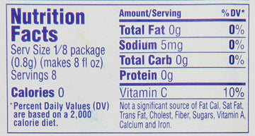 Kool-Aid Twists Soft Drink Mix - Ice Blue Raspberry Lemonade, Unsweetened, Caffeine Free, 0.22 oz/envelope, Pack of 15