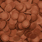 4 LB Resealable Bag Milk Chocolate Lite Cocoa Melting Wafers  Easy Melt Candy Coating Chocolate for Baking  Cake Pops  Candy Making  Dipping  Decorating  No Tempering Required  Bulk Holiday Supplies