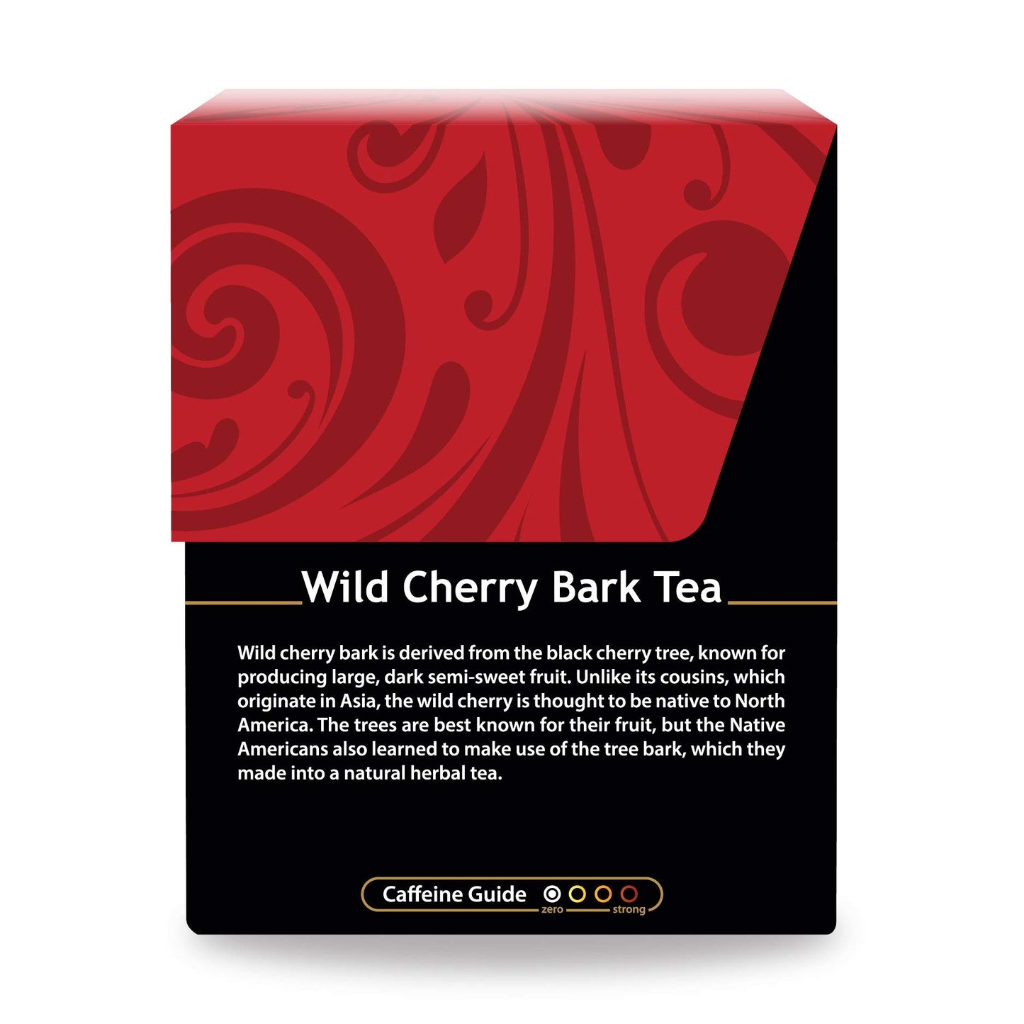 Buddha Teas Organic Wild Cherry Bark Tea - OU Kosher, USDA Organic, CCOF, 18 Bleach-Free Tea Bags