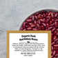 Be Still Farms Organic Dark Red Kidney Beans (4,8Lb) - No Salt Bean Bulk Sproutable - Ideal For Soup, Salad, Nachos - High In Pr