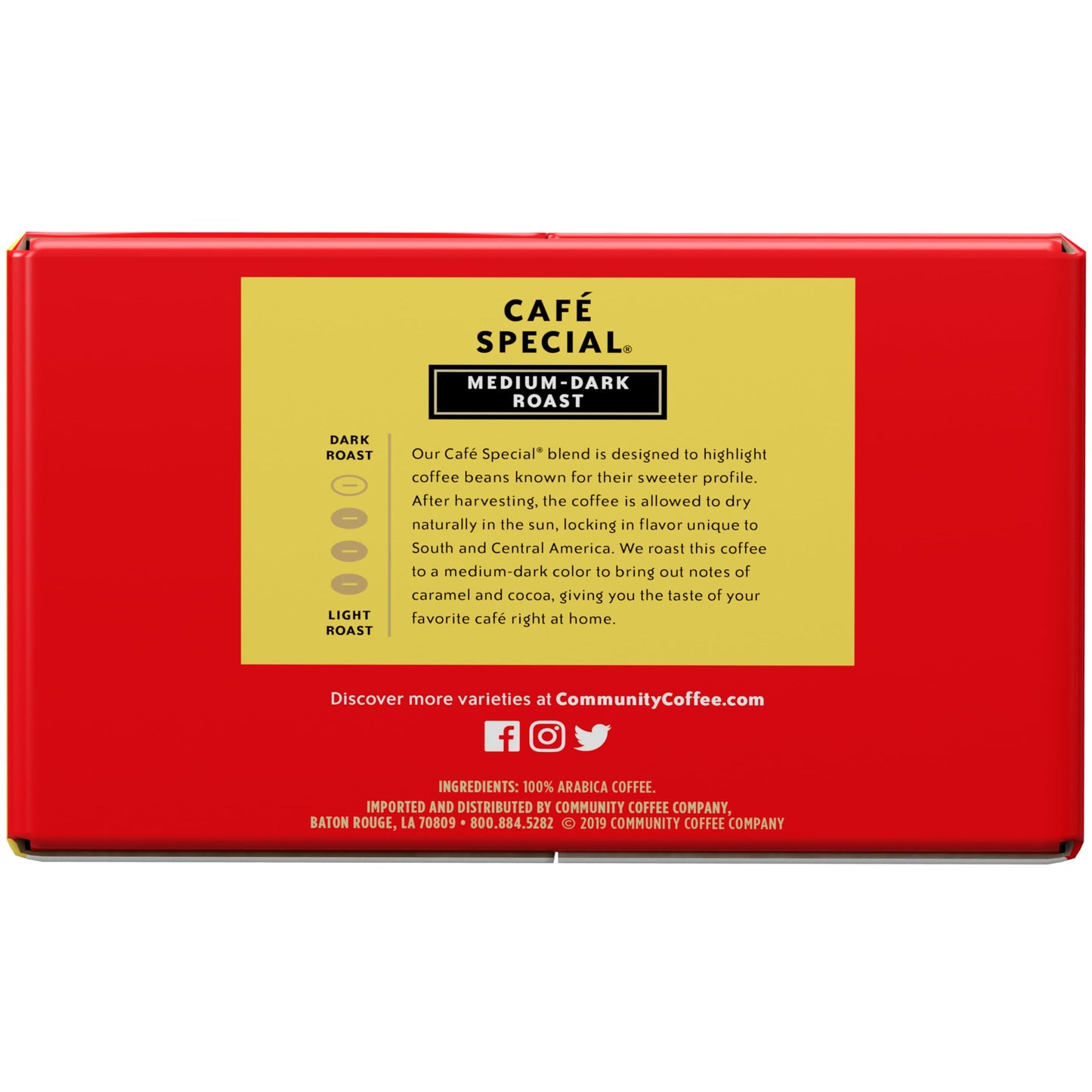 Community Coffee Café Special Medium Dark Roast, Single-Serve Keurig K-Cup Pods, 80 Count (Pack Of 1)