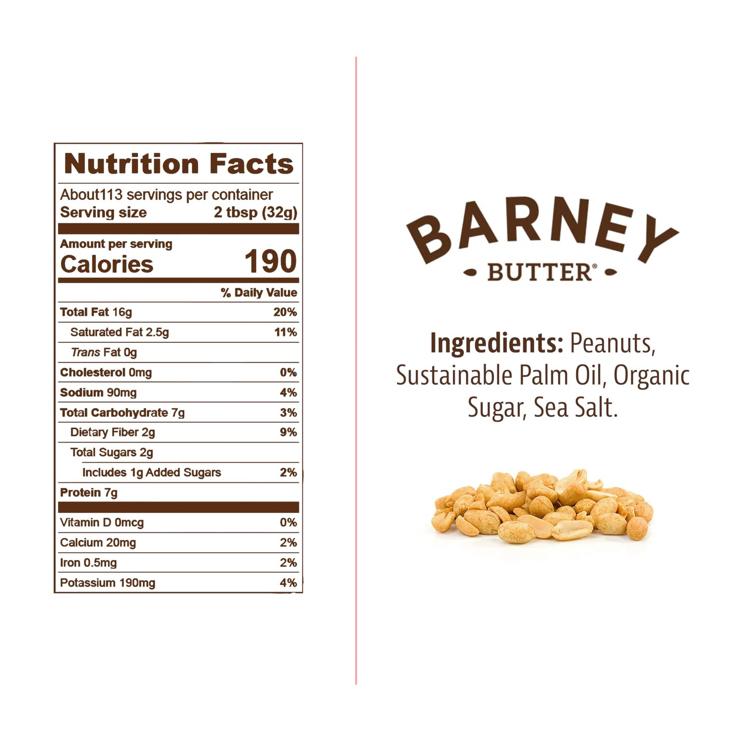 Barney Butter Peanut Butter, Smooth, 1 Gallon, Natural, No Stir, Non-Gmo, Gluten Free, Keto, Vegan