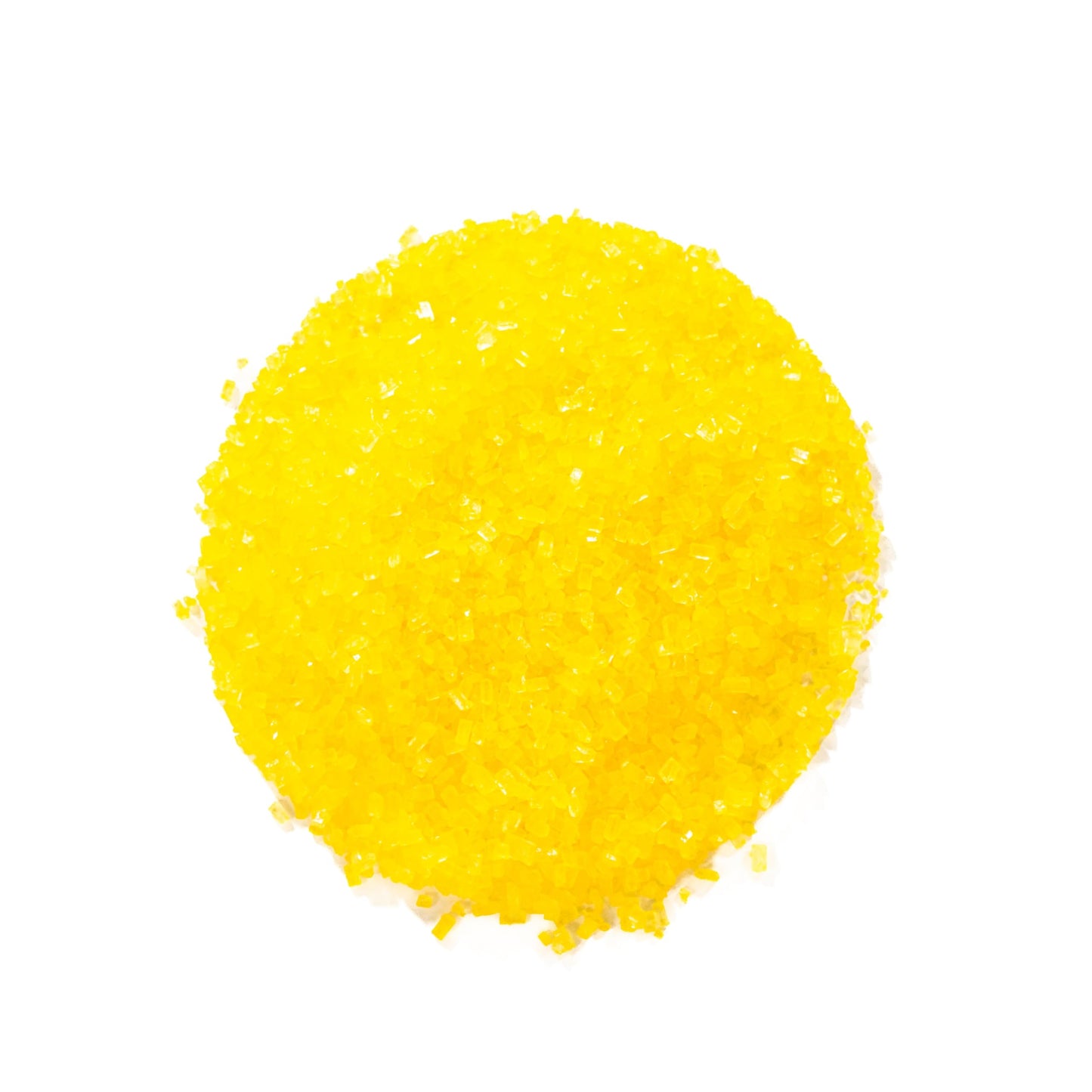 Bakerpan Sugar Sprinkles For Baking - 7 Ounce Lemon Yellow Decorating Sugar Crystals For Cookies, Cake Pops, Ice Cream (Made In