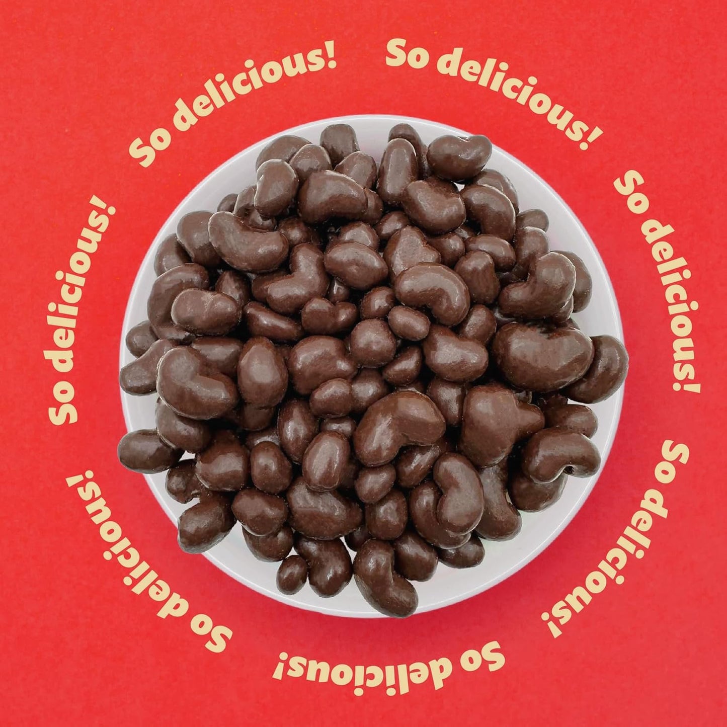 iLike Real Milk chocolate covered cashews candy 2 Pound Bag