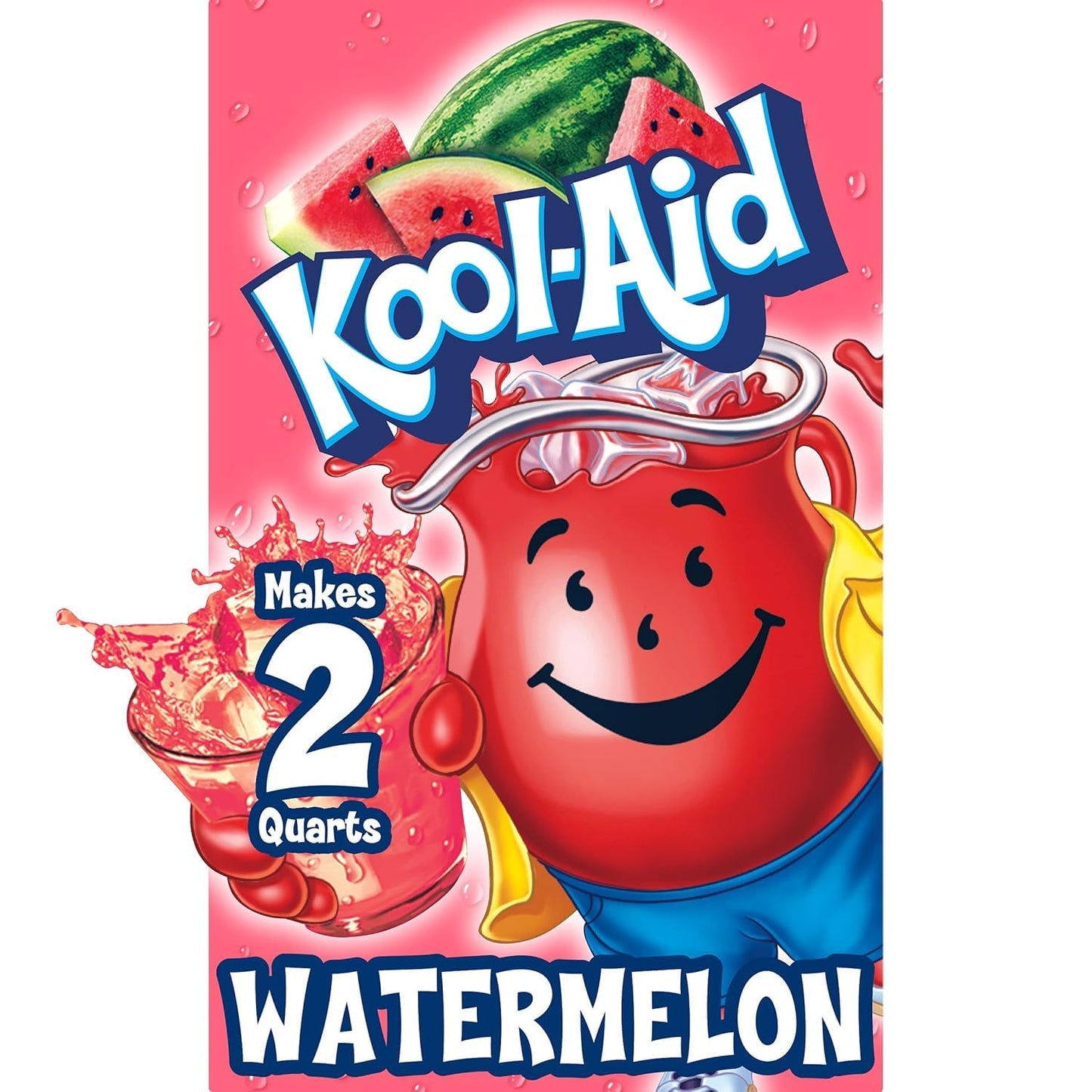 Kool-Aid Unsweetened Watermelon Drink Mix - 15 Packets, 0.15 Ounce Each
