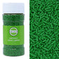 Mystic Sprinkles Solid Color Jimmy Sprinkles (Lavishly Light Green Jimmies 3Oz)