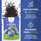 Ösel Berry Organic Dried Blueberries - 100% Unsweetened Wild Blue Berries | Handpicked Freeze Dried Blueberries - Organic & Fresh | Dry Whole Fruit Blueberry - Rich In Antioxidants & No Sugar Added