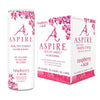 Aspire Healthy Energy, Calorie Burning, Zero Calorie, Zero Sugar Drink Raspberry + Acai 4-Pack