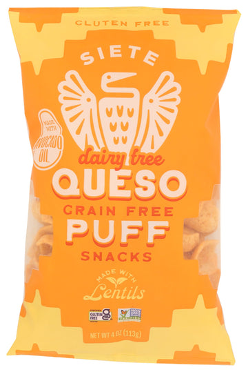 Siete Puffs Queso 4 OZ