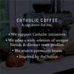 Catholic Coffee Pods St. Patricks Irish Cream Flavored Medium Roast 12 Count Single Serve Pods for K-Cup malt-inspired