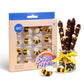 Edible Bee for Cake Decorating, 16pcs Bee Sprinkles, Royal Icing Bee for Cake, Cupcake, Macaron, and Waffles, Perfect for Bee Th