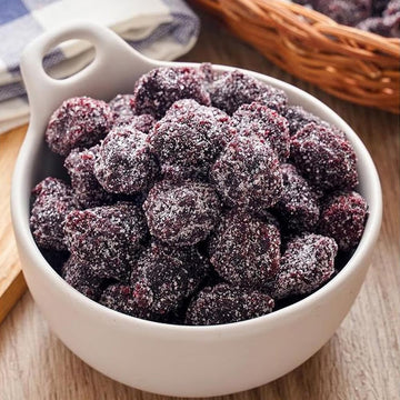Sijiyunli-Yangmei Preserves 260G/9.17Oz (Rock Sugar Bayberry) Dried Plum Fruit, Sweet, Sour And Salty To Satisfy Cravings, Casua