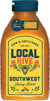 Local Hive Southwest Raw Unfiltered Honey - 16 oz, 100% Pure US Honey, Sourced from American Bees and Beekeepers - Natural Sweet
