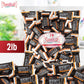 Zero Sugar Caramel Filled Chocolate Candy, 2 Pound Of Sugar-Free Chocolate Candy, For Low Carb Diets