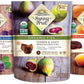 SUNNY FRUIT Organic Dried Fruit Assortment - Figs, Apricots, Dates, Mango, Cherries & Prunes, 30 Packs (1.76 oz each), NON-G