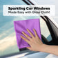 Homexcel Microfiber Glass Cleaning Cloths 6 Pk, Lint Free Streak Free, Reusable Microfiber Cleaning Cloth For Cleaning Windows,